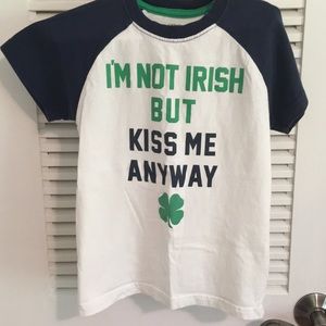 5t Carter’s St Patrick ‘s Day shirt.